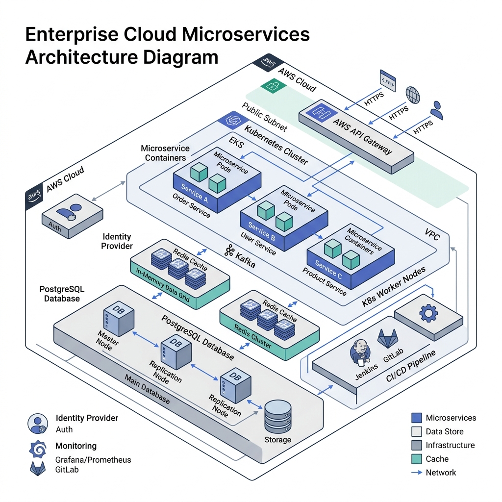 Qodarix Clean Cloud Architecture Diagram