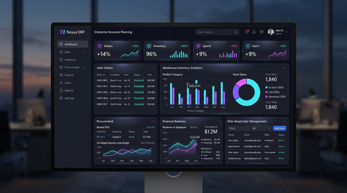 Corvit Enterprise ERP System