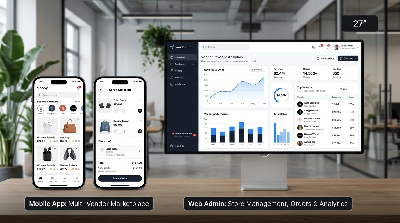 E-Mall Multi-Vendor E-Commerce Platform