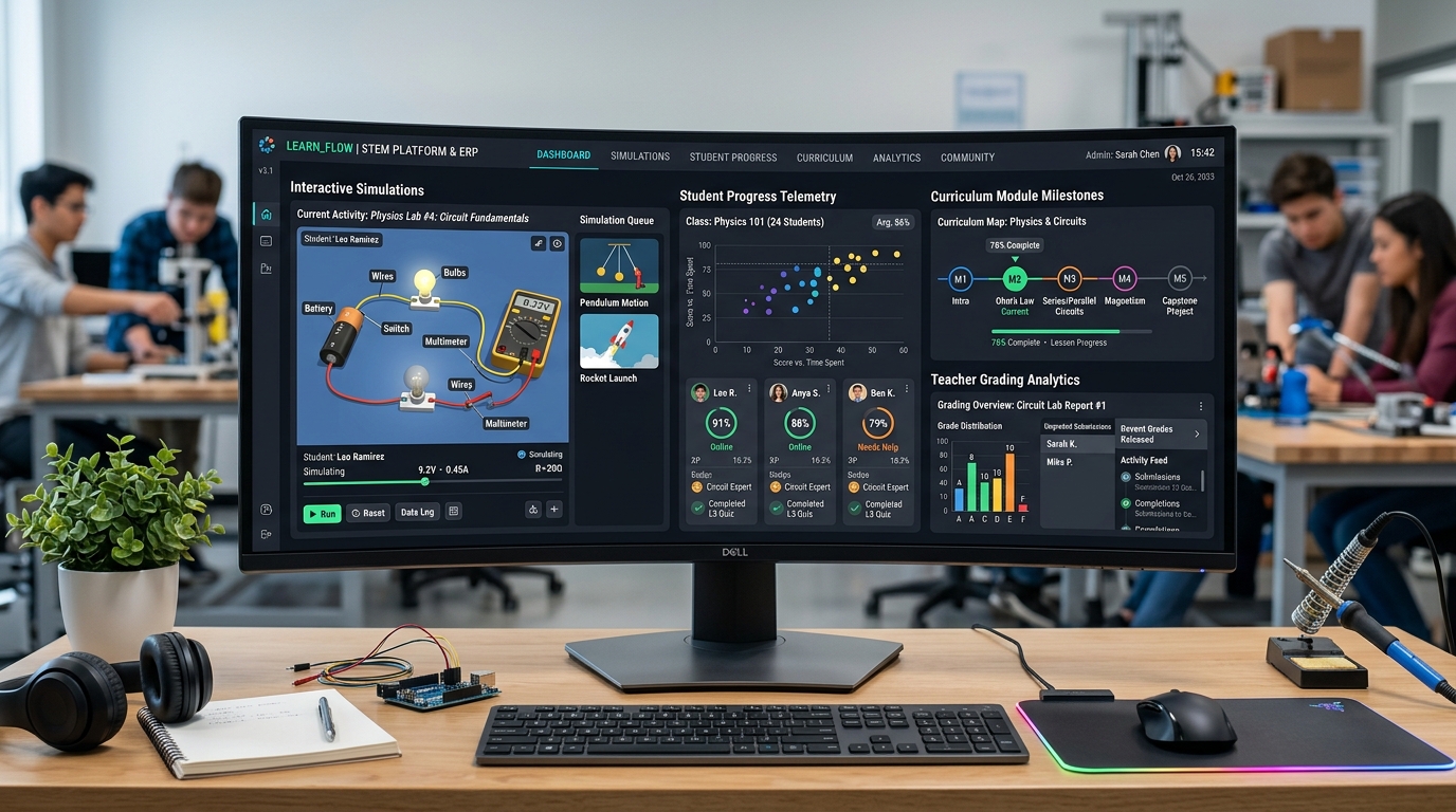 STEM Eco Charge Platform ERP